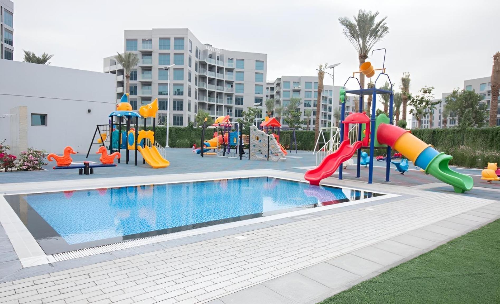 Budget-Friendly 2Bd Near Expo With A Huge Pool Dubai Exterior photo
